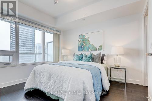 2509 - 195 Redpath Avenue, Toronto, ON - Indoor Photo Showing Bedroom