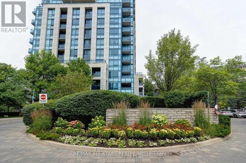 1102 - 181 Wynford Drive, Toronto, ON - Outdoor With Balcony With Facade
