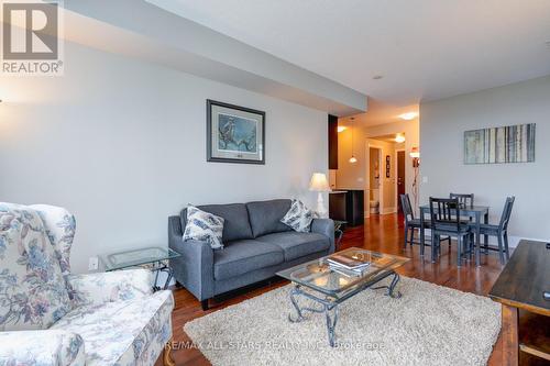 1102 - 181 Wynford Drive, Toronto, ON - Indoor Photo Showing Living Room