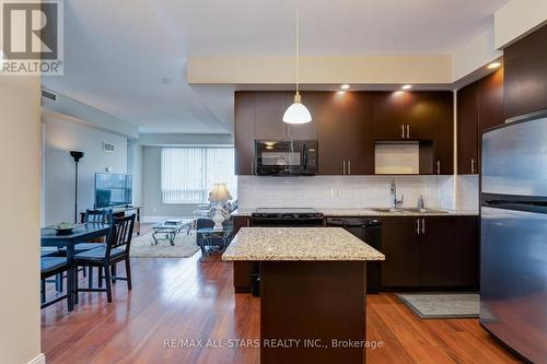 1102 - 181 Wynford Drive, Toronto, ON - Indoor Photo Showing Kitchen With Double Sink With Upgraded Kitchen