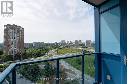 1102 - 181 Wynford Drive, Toronto, ON - Outdoor With Balcony With View