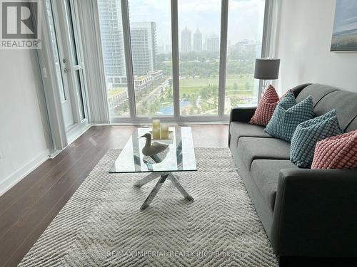 1912 - 121 Mcmahon Drive, Toronto C15, ON - Indoor Photo Showing Living Room