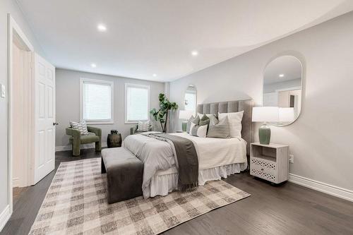 Primary Bedroom Suite runs the width of the home. - 2182 Maplewood Drive, Burlington, ON - Indoor Photo Showing Bedroom