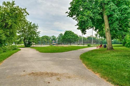 Safe & Easy Walk through to School & Optimist Park with Tennis/Pickleball, Baseball, Playground & Basketball court! - 2182 Maplewood Drive, Burlington, ON - Outdoor