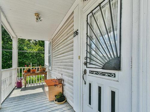 Exterior entrance - 136Z Ch. De La Gare, Piedmont, QC - Outdoor With Deck Patio Veranda With Exterior