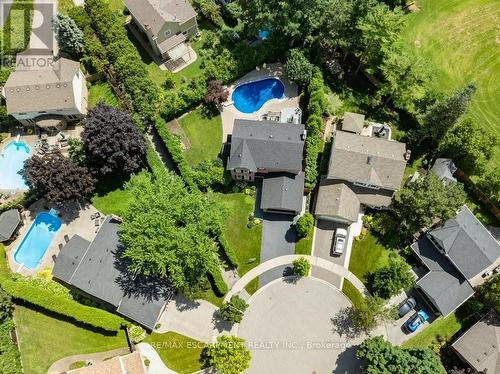 2182 Maplewood Drive, Burlington, ON - Outdoor With In Ground Pool With View