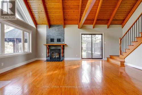 16855 County Rd 18 Road, South Stormont, ON - Indoor Photo Showing Living Room With Fireplace