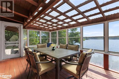 Main Cottage - 1 B721 Island, Parry Sound, ON -  With Body Of Water With Exterior