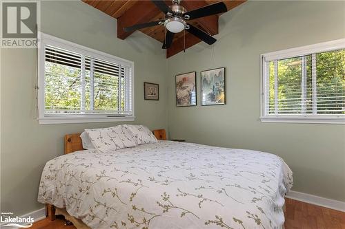 Main Cottage - 1 B721 Island, Parry Sound, ON - Indoor Photo Showing Bedroom