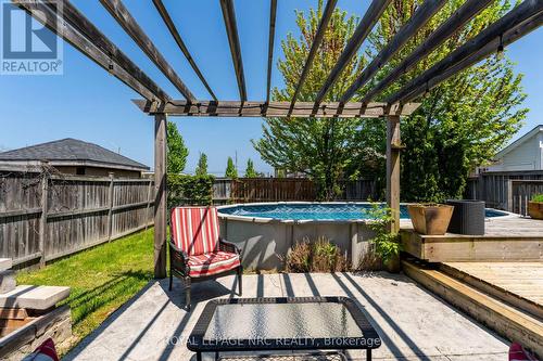 3 Muscat Drive, Grimsby, ON - Outdoor With Above Ground Pool