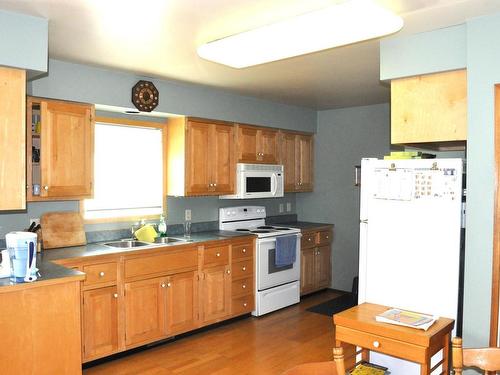 884 Desmond Street, Kamloops, BC - Indoor Photo Showing Kitchen With Double Sink