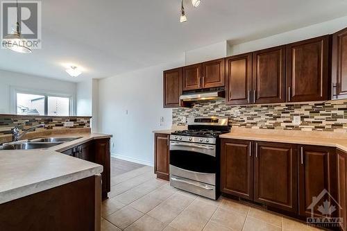 972 Linaria Walk, Ottawa, ON - Indoor Photo Showing Kitchen With Double Sink