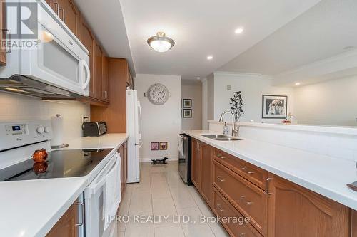 208 - 200 Halton Hills Drive, Halton Hills (Georgetown), ON - Indoor Photo Showing Kitchen With Double Sink