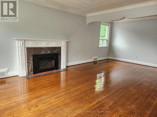 247 Berry Road, Toronto, ON - Indoor Photo Showing Living Room With Fireplace