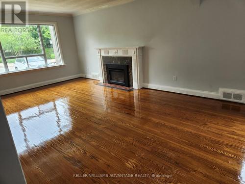 247 Berry Road, Toronto, ON - Indoor Photo Showing Living Room With Fireplace