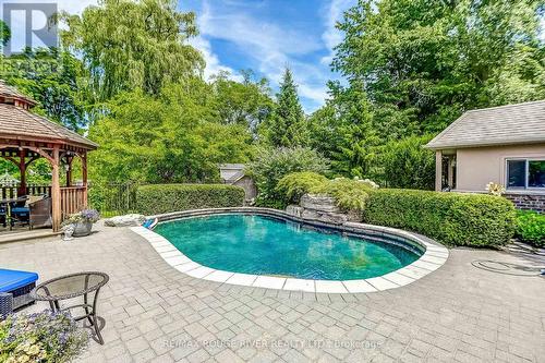 380 Nassau Street, Niagara-On-The-Lake, ON - Outdoor With In Ground Pool With Deck Patio Veranda With Backyard