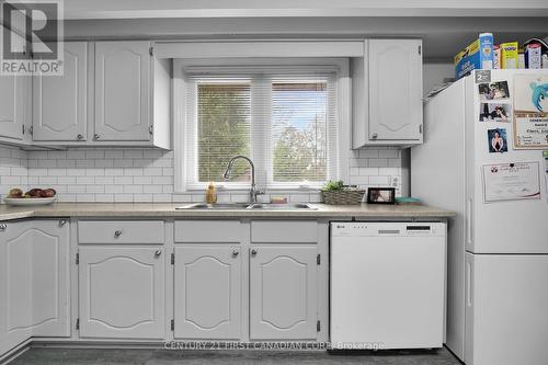 454 Salisbury Street, London, ON - Indoor Photo Showing Kitchen With Double Sink