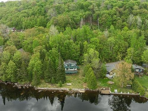 Back facade - 3084Z Mtée D'Argenteuil, Saint-Adolphe-D'Howard, QC - Outdoor With Body Of Water With View