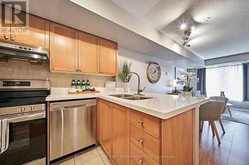41 - 41 Foundry Avenue, Toronto W02, ON - Indoor Photo Showing Kitchen With Stainless Steel Kitchen With Double Sink