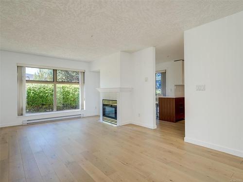 102-535 Manchester Rd, Victoria, BC - Indoor Photo Showing Living Room With Fireplace