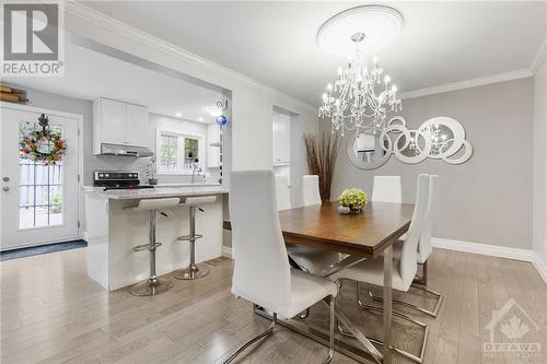 513 Orkney Private, Ottawa, ON - Indoor Photo Showing Dining Room