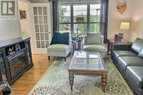 104 Merrymeeting Road, Ferryland, NL - Indoor Photo Showing Living Room With Fireplace