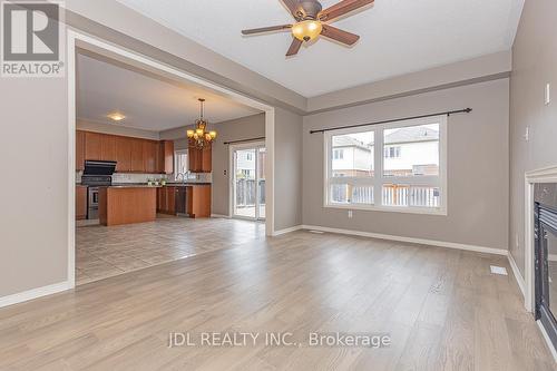 1477 Cordick Street, Oshawa (Taunton), ON - Indoor Photo Showing Living Room With Fireplace