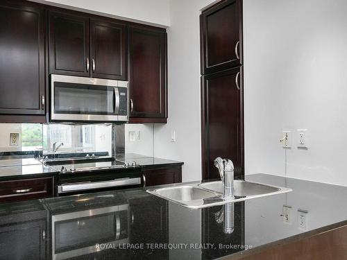 1101-100 Hayden St, Toronto, ON - Indoor Photo Showing Kitchen With Double Sink