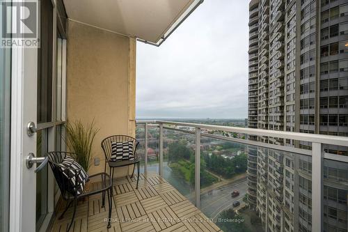 1501 - 225 Webb Drive, Mississauga, ON - Outdoor With Balcony