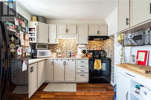 42 Balsam Avenue N, Hamilton, ON - Indoor Photo Showing Kitchen With Double Sink