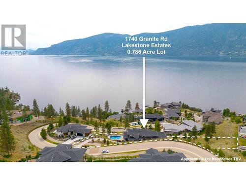 1740 Granite Road, Lake Country, BC - Outdoor With Body Of Water With View