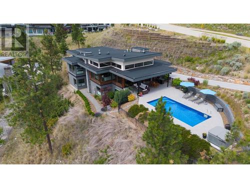 1740 Granite Road, Lake Country, BC - Outdoor With In Ground Pool With View