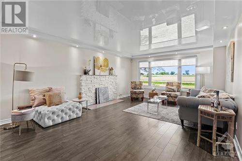 480 River Road, Ottawa, ON - Indoor Photo Showing Living Room With Fireplace