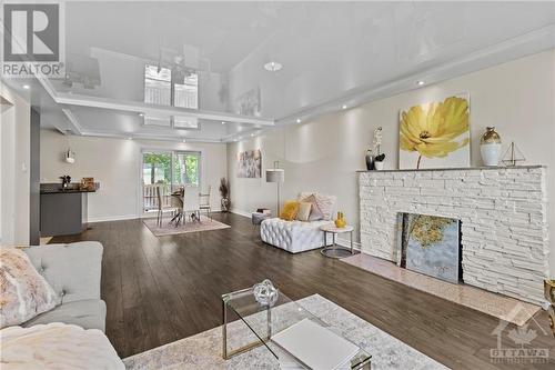 480 River Road, Ottawa, ON - Indoor Photo Showing Living Room With Fireplace