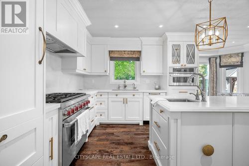 46 Gollop Crescent, Halton Hills (Georgetown), ON - Indoor Photo Showing Kitchen With Upgraded Kitchen