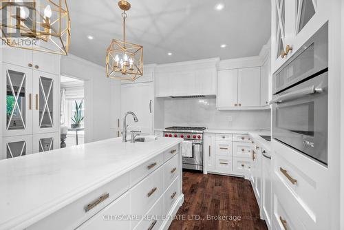 46 Gollop Crescent, Halton Hills (Georgetown), ON - Indoor Photo Showing Kitchen With Upgraded Kitchen