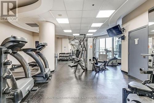 1018 - 2111 Lake Shore Boulevard W, Toronto W06, ON - Indoor Photo Showing Gym Room