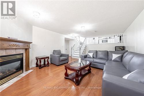 38 Meadowpoint Drive, Hamilton (Allison), ON - Indoor Photo Showing Living Room With Fireplace