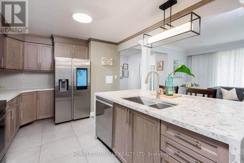 46 Clifton Avenue, Toronto, ON - Indoor Photo Showing Kitchen With Double Sink With Upgraded Kitchen