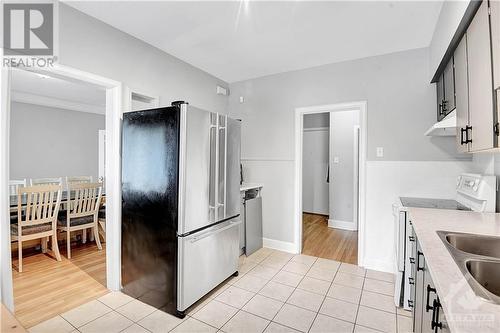 Main Floor - Kitchen - 22-24 Byron Avenue, Ottawa, ON - Indoor Photo Showing Kitchen With Double Sink