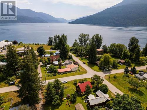 112 Josephine Street, New Denver, BC - Outdoor With Body Of Water With View