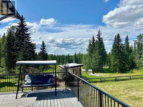 837 Mcdonald Road, Vanderhoof, BC - Outdoor With Deck Patio Veranda