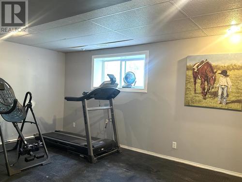 837 Mcdonald Road, Vanderhoof, BC - Indoor Photo Showing Gym Room