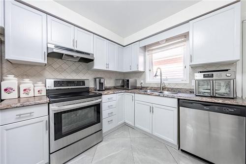 38 Meadowpoint Drive, Hamilton, ON - Indoor Photo Showing Kitchen With Double Sink