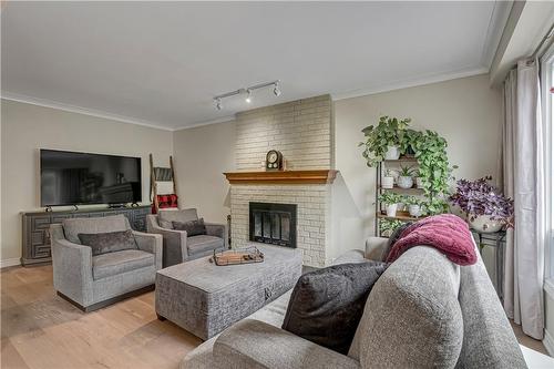2188 Donald Road, Burlington, ON - Indoor Photo Showing Living Room With Fireplace
