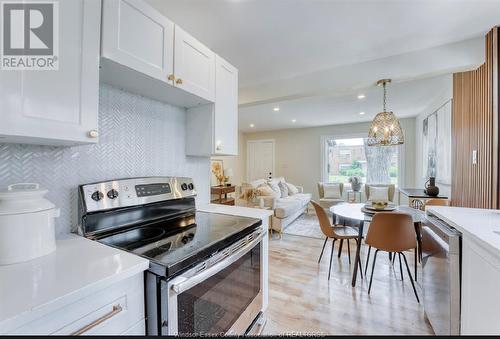 1086 Brock Street, Windsor, ON - Indoor Photo Showing Kitchen With Stainless Steel Kitchen