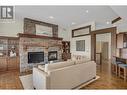 2037 Capistrano Drive, Kelowna, BC  - Indoor Photo Showing Living Room With Fireplace 