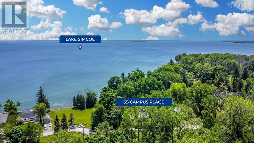 35 Campus Place, Innisfil, ON - Outdoor With Body Of Water With View