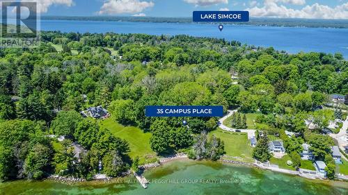 35 Campus Place, Innisfil, ON - Outdoor With Body Of Water With View