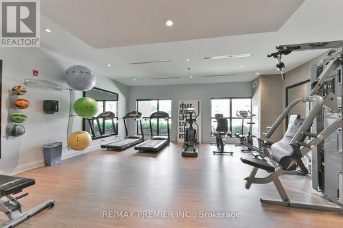 421 - 102 Grovewood Common Circle, Oakville, ON - Indoor Photo Showing Gym Room